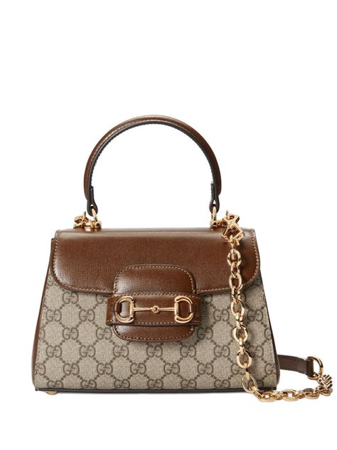 gucci horsebit medium tote|Gucci Horsebit top handle bag.